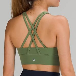 Energy High-Neck Longline Tough Bra Medium Support, B–D Cups. Size 4.